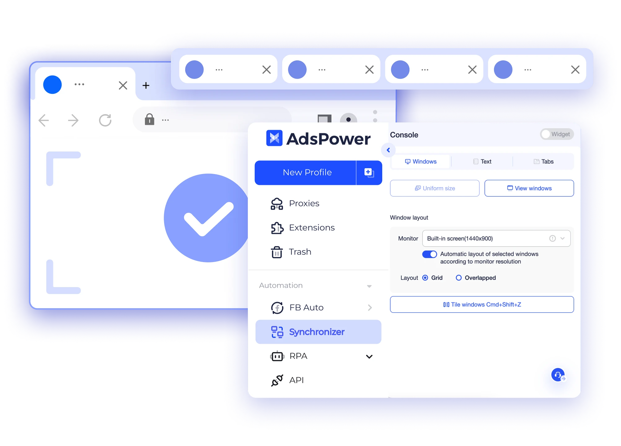 Multi-Window Synchronizer Multi-Window Synchronizer